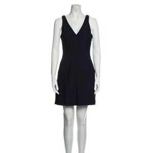 Cinq à Sept A-Line Dress Dark Blue SZ S US 4